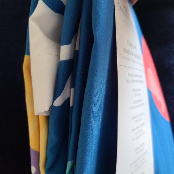 ALLURE Fabric Shower Curtain - Mermaid Under The Sea Theme - Picture 4 of 6